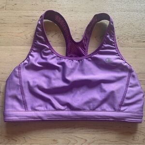 Champion Lilac/Purple Reversible Racerback Sports Bra